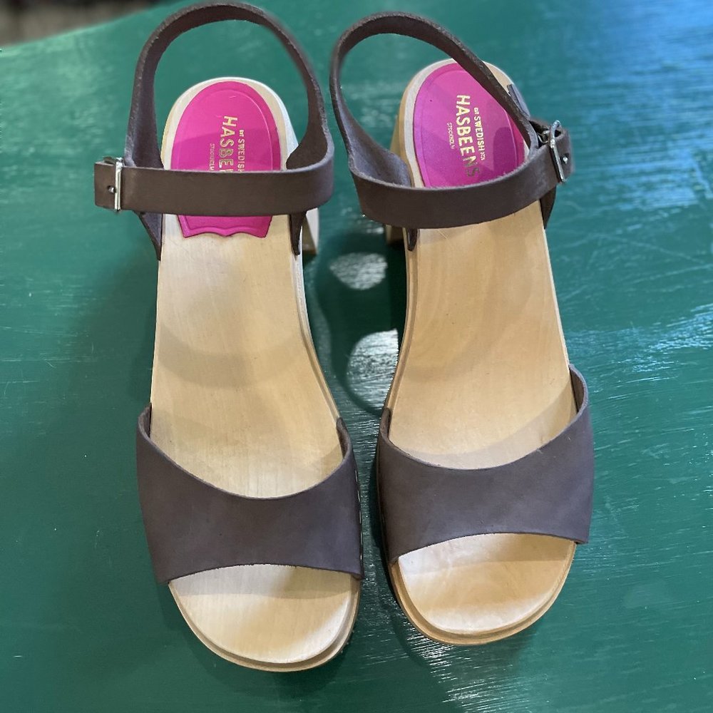 Swedish Hasbeens NWOT Mia Sandal